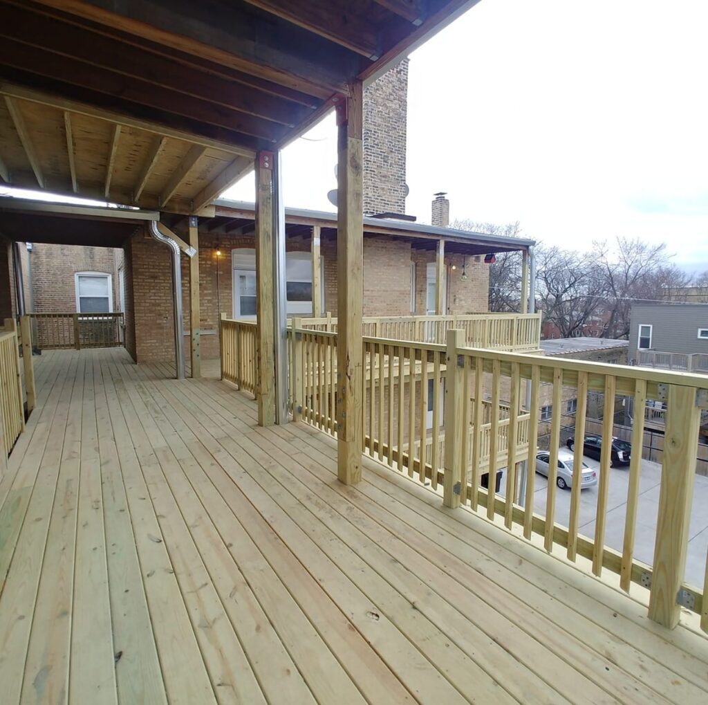 contact Us- Quality Porch Builders Chicago-Woodlawn Porches-Roscoe village porch builder-Residential Porch Construction-Requirements to build a multi level porch in Chicago- Questions and answers- pergolas